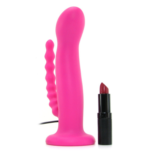 Насадка к трусикам 10-Function Silicone Love Rider Double Riders фото 4