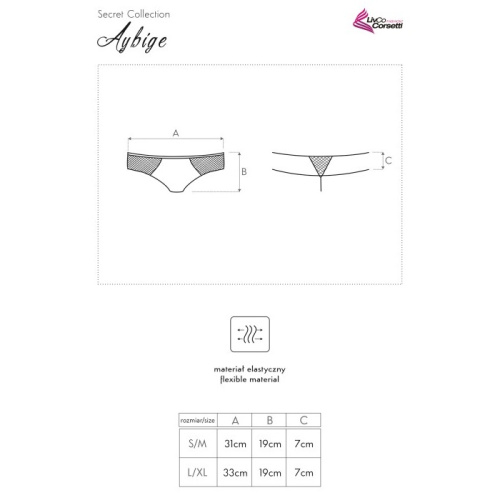 Черные трусики Aybige S/M фото 3