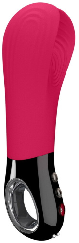 Уникальный мастурбатор с вибрацией Fun Factory Manta ежевичный фото 2