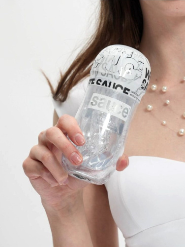 Мастурбатор для нежной стимуляции Sauce White фото 8