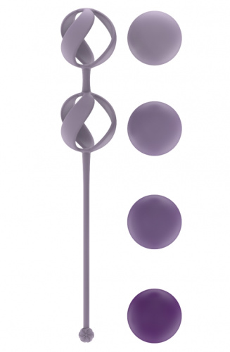 Набор вагинальных шариков Love Story Valkyrie Purple фото 3
