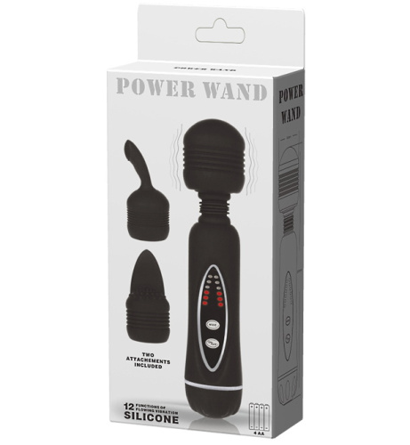 Вибромассажер Power Wand с дополнительными насадками фото 10