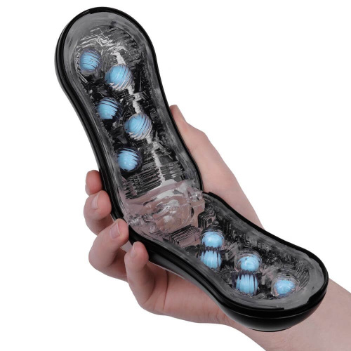 Стимулятор Tenga Flip ORB Strong, синий фото 6