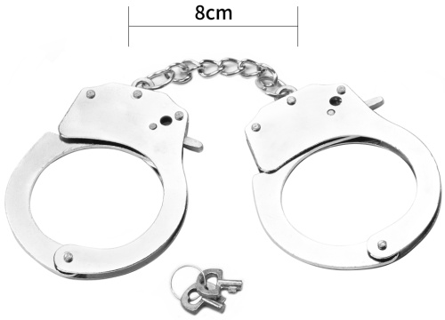 Наручники Fetish Pleasure Metal Hand Cuffs фото 5