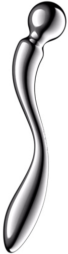 Двусторонний стальной стимулятор Satisfyer Star Force 2 фото 2