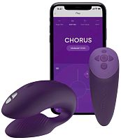 Смарт-вибратор для двоих We-Vibe Chorus фиолетовый