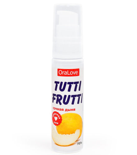 Оральный гель Tutti-Frutti сочная дыня 30 гр фото 4