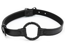 Черный кляп-кольцо