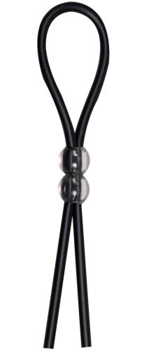 Черное силиконовое лассо Silicone Ring фото 3