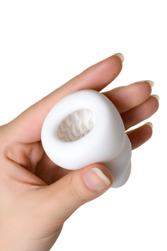 Мастурбатор Pucchi Shower Mensmax белого цвета фото 2