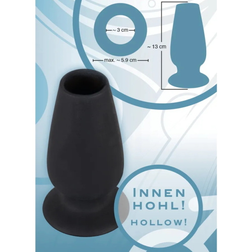 Анальный тоннель Lust Tunnel Plug XL фото 5