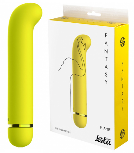 Перезаряжаемый вибратор для точки G Fantasy Flamie