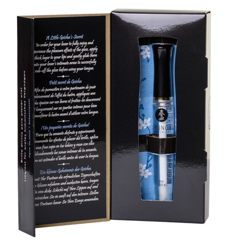 Блеск для губ Shunga с эффектом ледяного огня Кокос 10 мл фото 6