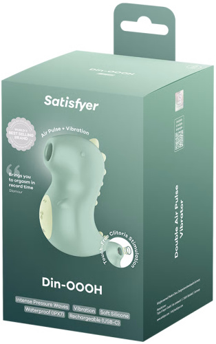 Вакуумно-волновой стимулятор клитора Satisfyer Din-oooh фото 5