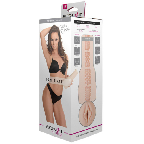 Вагина-мастурбатор Fleshlight Girls Signature Torri Black Torrid фото 5