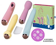 Набор из четырех игрушек Satisfyer Marvelous Four Vibrator & Air Pulse Set