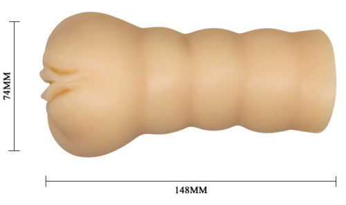 Компактный мастурбатор-вагина Crazy Bull Lorraine фото 5