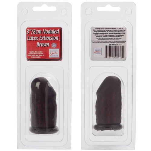 Кофейный рельефный удлинитель 3in фото 3