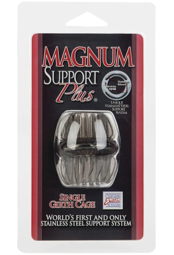 Стимулирующее эрекционное кольцо Magnum Support Plus Single Girth Cages фото 5