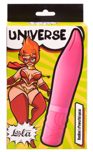 Перезаряжаемый вибростимулятор Universe Bobon’s Powerful Spear Pink фото 6