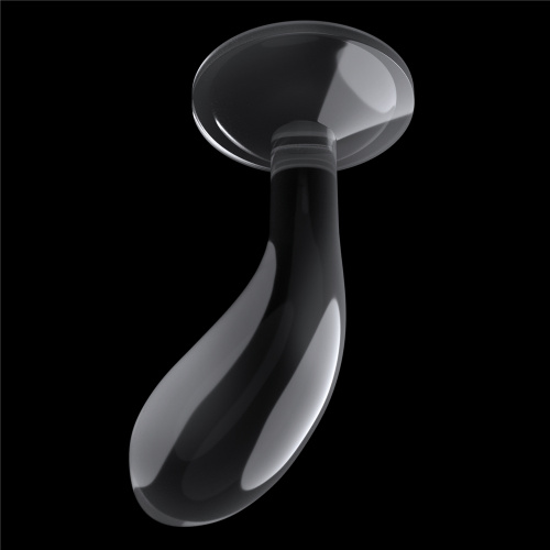 Прозрачный стимулятор простаты Flawless Clear Prostate Plug 15 см фото 4