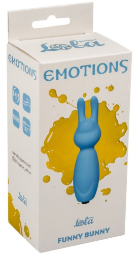 Мини-вибратор Emotions Funny Bunny Blue фото 5