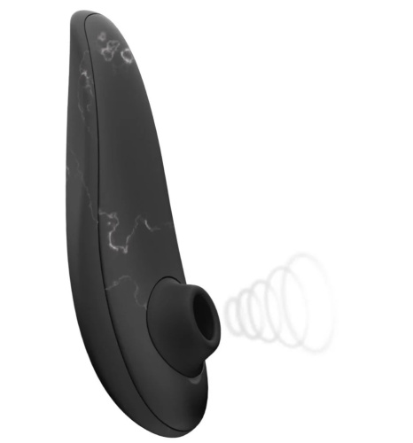 Бесконтактный стимулятор клитора Womanizer Marilyn Monroe Black Marble​ фото 4