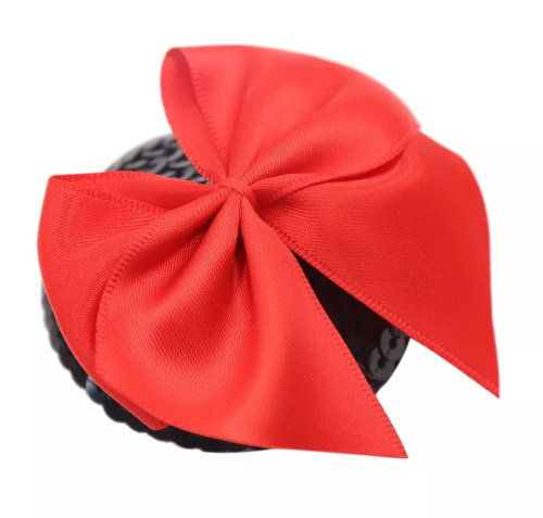 Черные пэстисы с красными бантиками фото 4