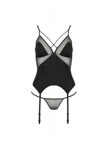 Черный корсет Quella L/XL фото 3