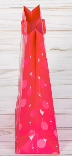 Подарочный пакет С Любовь размер ML фото 3