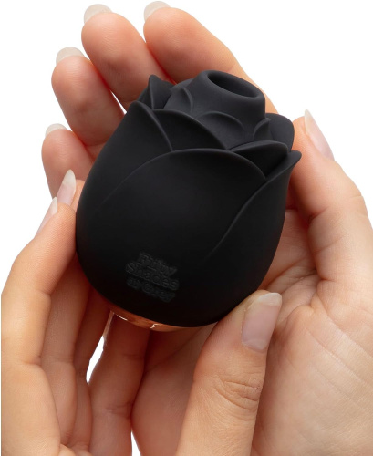 Вакуумно-волновой бесконтактный стимулятор Fifty Shades of Grey Black Rose фото 3