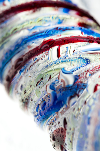 Ребристый фаллос из стекла Sexus Glass 17 см фото 8