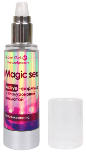 Гель-любрикант LoveGel M Magic Sex с гиалуроновой кислотой 55 гр фото 2