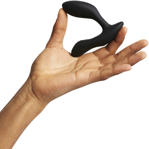 DEMO Регулируемый смарт-вибромассажер простаты We-Vibe Vector Plus черный фото 3