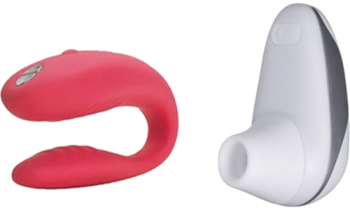 Набор We-vibe Match для пар + вакуумный стимулятор Starlet фото 2