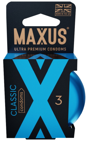 Презервативы в металлическом кейсе Maxus №3 Classic классические фото 6
