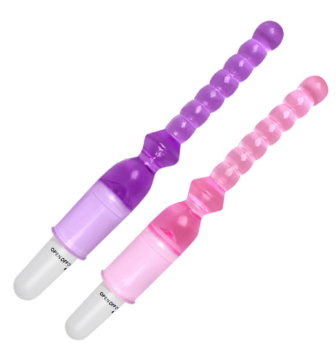 Розовый анальный вибратор фото 8