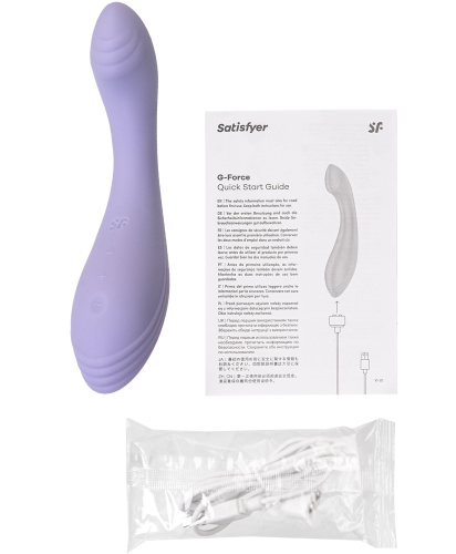 Вибратор для точки G Satisfyer G-Force сиреневый фото 8