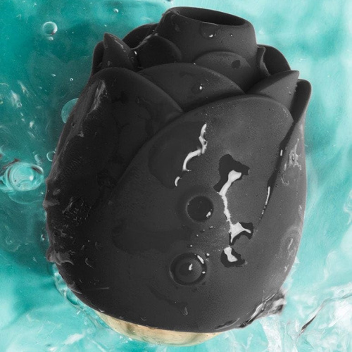 Вакуумно-волновой бесконтактный стимулятор Fifty Shades of Grey Black Rose фото 9