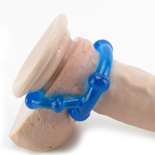 Сапфировое кольцо с петлей для мошонки Sapphire фото 3