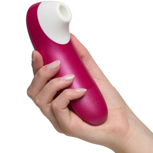 Бесконтактный вакуумно-волновой стимулятор клитора Womanizer Pro розовый фото 3