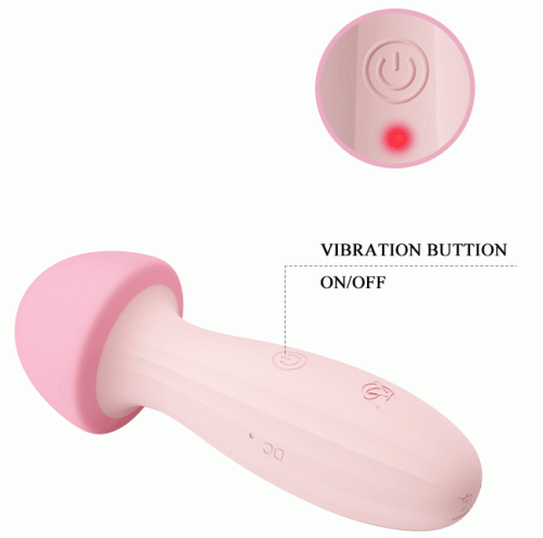 Перезаряжаемый вибромассажер Pretty Love Mushroom фото 6