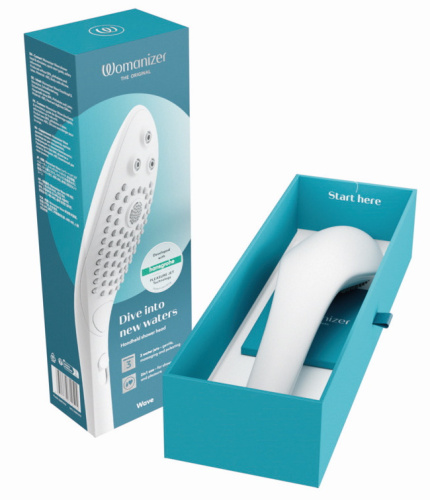 Насадка для душа Womanizer Wave белая фото 11