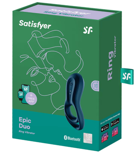 Эрекционное смарт-кольцо Satisfyer Epic Duo фото 8