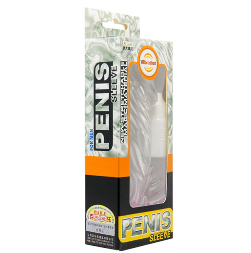 Насадка на пенис с вибрацией и анальным стимулятором 13 см фото 6