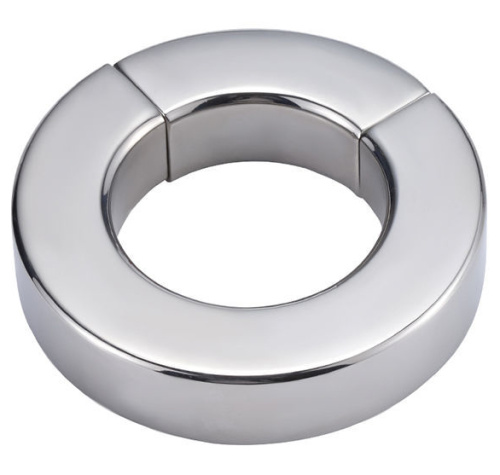 Стальной утяжелитель на магнитах для мошонки 216 гр фото 2