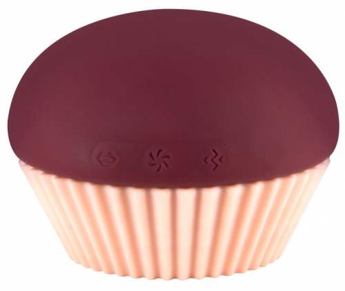 Вакуумно-волновой вибратор Cherry Cupcake фото 3