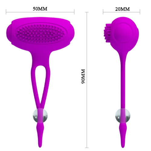 Лассо на соски с вибрацией Pretty Love Bancroft фото 5