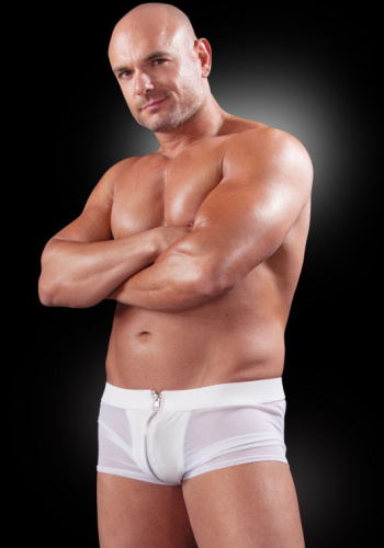 Мужские боксеры на молнии Fetish White Hot L/XL фото 2