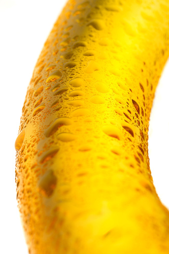 Изогнутый анальный стимулятор Банан из стекла фото 5